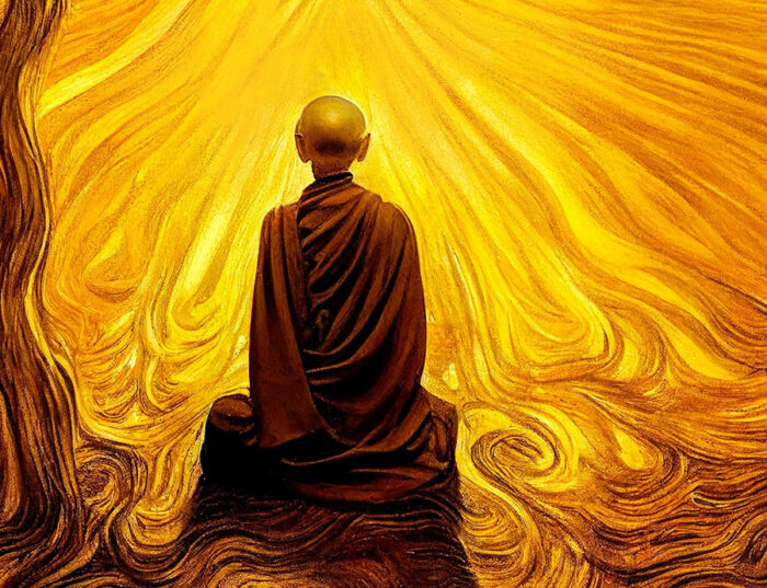 Buddyjska medytacja prowadzona - świetlisty oddech + medytacja miłującej dobroci metta