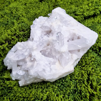 Szczotka kryształu górskiego - naturalny klaster 923g 8 duza naturalna szczotka krysztal gorski