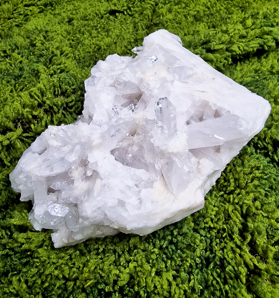 Szczotka kryształu górskiego - naturalny klaster 923g 4 Szczotka kryształu górskiego - naturalny klaster 923g - obrazek 4