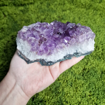 Naturalna duża szczotka ametystu 818g 13 duży-naturlany-kryształ-ametystu