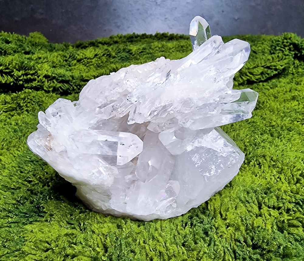 Szczotka kryształu górskiego - naturalny klaster 760g 4 kryształ-górski-duza-szczotka