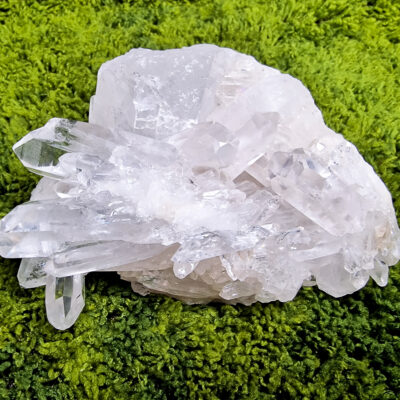 Szczotka kryształu górskiego - naturalny klaster 760g 19 kryształ-górski-okaz-brazylia