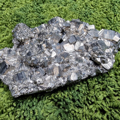 Piryt naturalny klaster 597g | Obfitość, ochrona i siła działania 6 naturalny-piryt-duży-okaz-kolekcjonerski