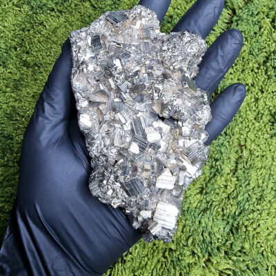 Piryt naturalny klaster